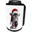 click on Christmas Zebra Funny Animal Wearing Santa Hat to enlarge!