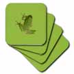 click on Cute Climbing Green Tree Frog Vector Art to enlarge!