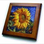 click on Sunflower In Van Gogh Style to enlarge!