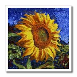 Sunflower In Van Gogh Style Iron on Heat Transfer