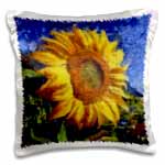 click on Sunflower In Van Gogh Style to enlarge!