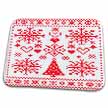 click on Christmas Cross Stitch Embroidery Sampler Red And White to enlarge!